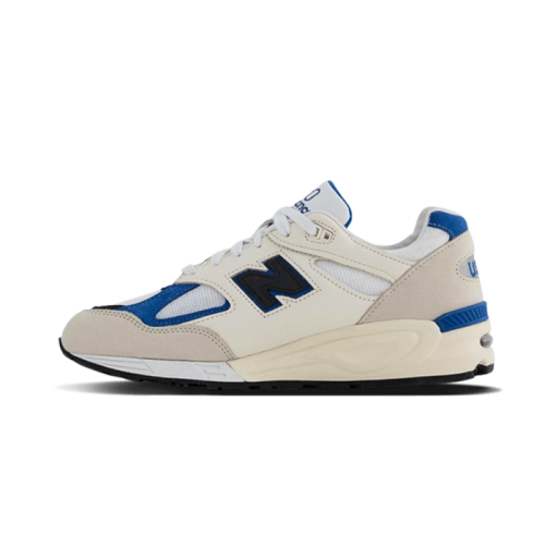 New Balance 990 v2 Made In USA White Blue New Balance 990 v2 Made In USA White Blue