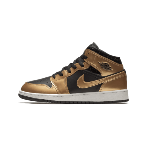 Air Jordan 1 Mid Metallic Gold