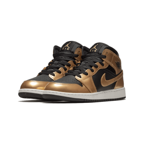 Air Jordan 1 Mid Metallic Gold Air Jordan 1 Mid Metallic Gold
