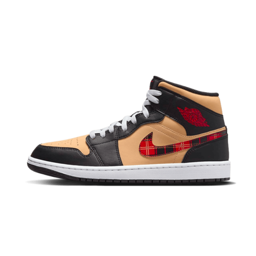 Air Jordan 1 Mid SE Tartan Swoosh Air Jordan 1 Mid SE Tartan Swoosh