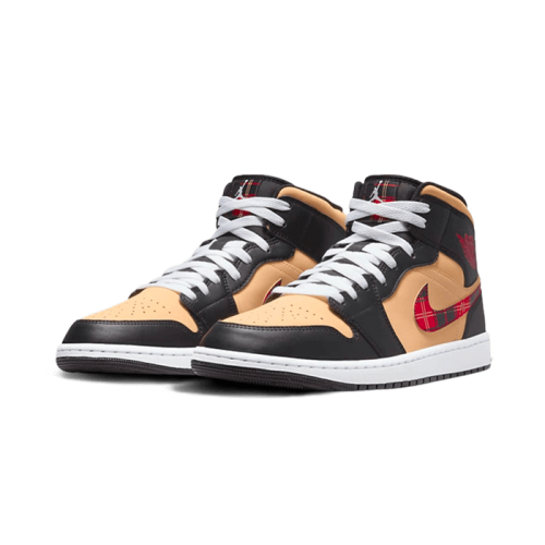 Air Jordan 1 Mid SE Tartan Swoosh Air Jordan 1 Mid SE Tartan Swoosh