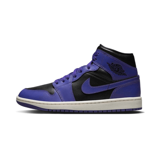 Air Jordan 1 Mid Purple Black Air Jordan 1 Mid Purple Black