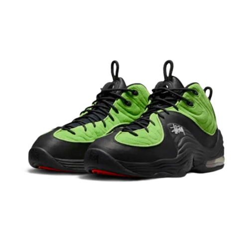 Nike Air Penny 2 Stussy Vivid Green Black Nike Air Penny 2 Stussy Vivid Green Black