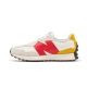 New Balance 327 Cream Yellow Red New Balance 327 Cream Yellow Red