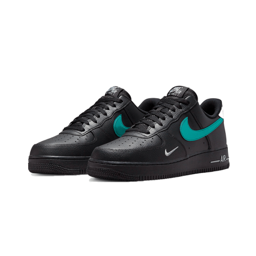 Nike Air Force 1 Low Black Blue Lightning Nike Air Force 1 Low Black Blue Lightning