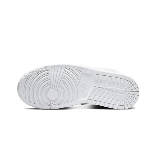 Air Jordan 1 Mid Triple White Patent Swoosh Air Jordan 1 Mid Triple White Patent Swoosh