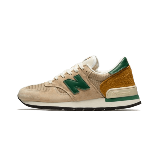 New Balance 990 v1 Made In USA Tan Green New Balance 990 v1 Made In USA Tan Green