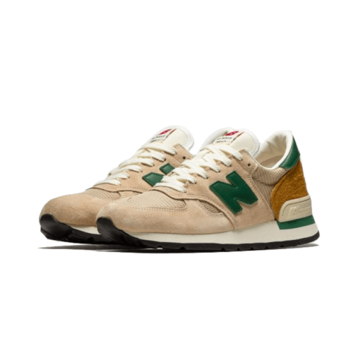 New Balance 990 v1 Made In USA Tan Green New Balance 990 v1 Made In USA Tan Green