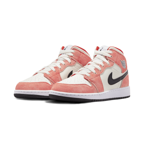 Air Jordan 1 Mid SE Orange Suede Air Jordan 1 Mid SE Orange Suede