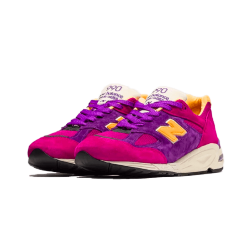 New Balance 990v2 Made in USA Teddy Santis Purple Yellow New Balance 990v2 Made in USA Teddy Santis Purple Yellow