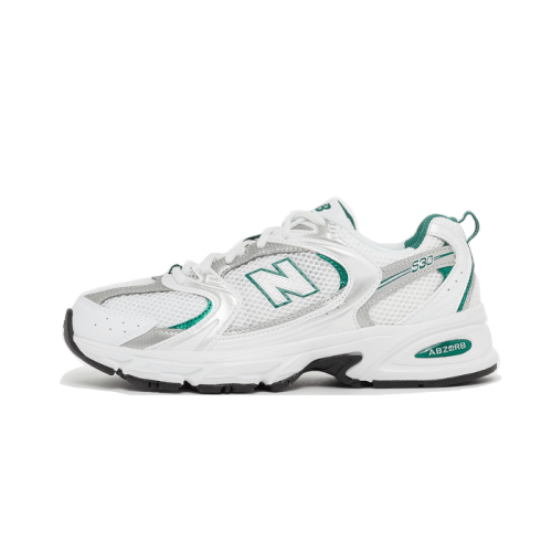 New Balance 530 White Silver Green New Balance 530 White Silver Green