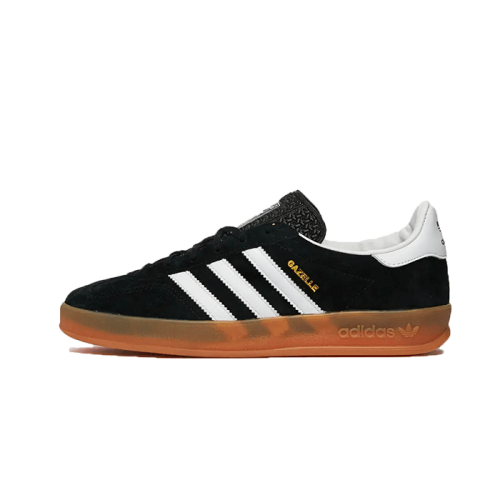 Adidas Gazelle Indoor Black White Gum Adidas Gazelle Indoor Black White Gum