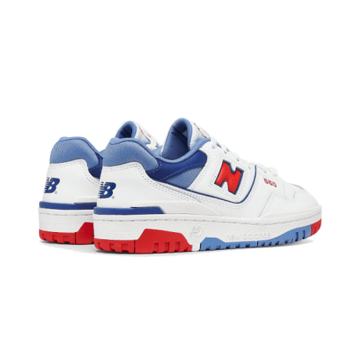 New Balance 550 White True Red New Balance 550 White True Red