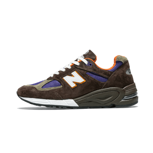 New Balance 990 V2 Made In Usa Brown Purple New Balance 990 V2 Made In Usa Brown Purple