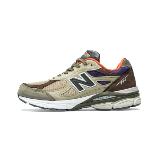 New Balance 990 V3 Made In Usa Tan Blue New Balance 990 V3 Made In Usa Tan Blue