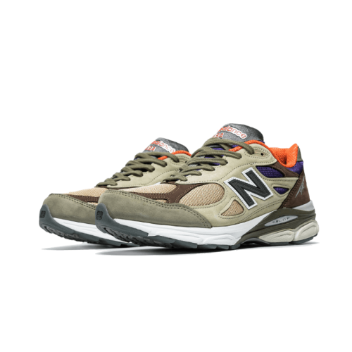 New Balance 990 V3 Made In Usa Tan Blue New Balance 990 V3 Made In Usa Tan Blue