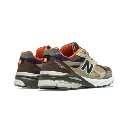 New Balance 990 V3 Made In Usa Tan Blue New Balance 990 V3 Made In Usa Tan Blue