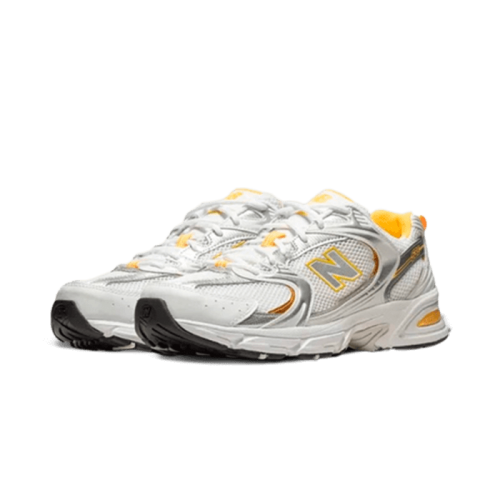 New Balance 530 White Vibrant Apricot Silver Metallic New Balance 530 White Vibrant Apricot Silver Metallic