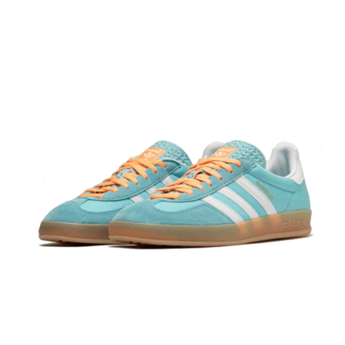 Adidas Gazelle Indoor Preloved Blue White Gum Adidas Gazelle Indoor Preloved Blue White Gum