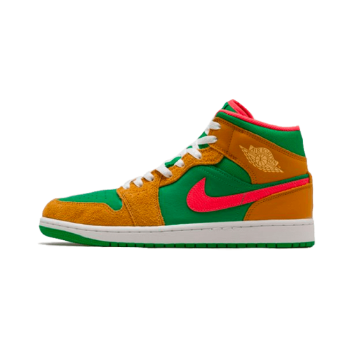 Air Jordan 1 Mid Wheat Watermelon Air Jordan 1 Mid Wheat Watermelon