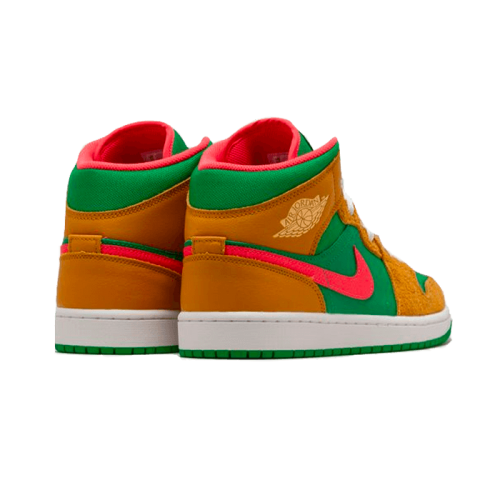 Air Jordan 1 Mid Wheat Watermelon Air Jordan 1 Mid Wheat Watermelon