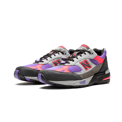 New Balance 991 Made In UK Palace Black Purple Pink New Balance 991 Made In UK Palace Black Purple Pink