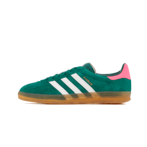 Adidas Gazelle Indoor Collegiate Green Lucid Pink Adidas Gazelle Indoor Collegiate Green Lucid Pink