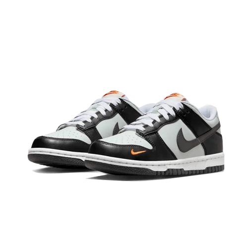 Nike Dunk Low Black Grey Orange Nike Dunk Low Black Grey Orange