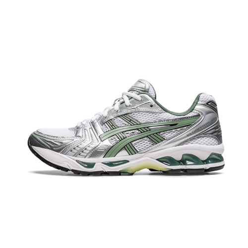 ASICS Gel-Kayano 14 White Pure Silver Slate Grey Sage ASICS Gel-Kayano 14 White Pure Silver Slate Grey Sage