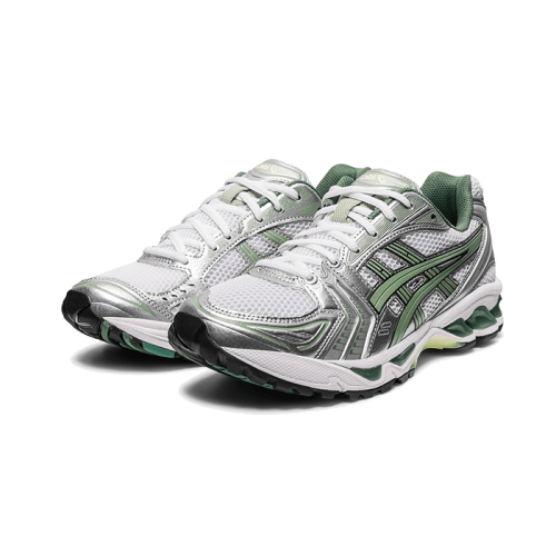 ASICS Gel-Kayano 14 White Pure Silver Slate Grey Sage ASICS Gel-Kayano 14 White Pure Silver Slate Grey Sage