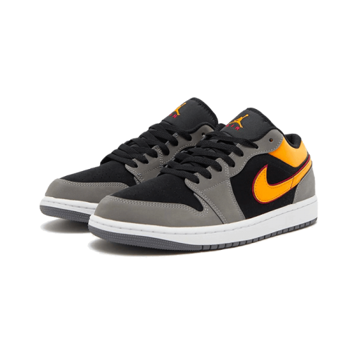 Air Jordan 1 Low Black Vivid Orange Air Jordan 1 Low Black Vivid Orange