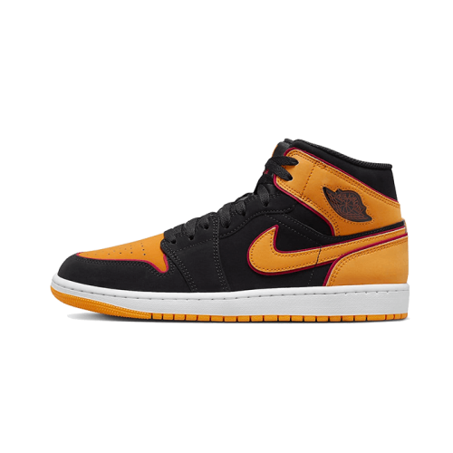 Air Jordan 1 Mid Fat Tongue Black Orange Air Jordan 1 Mid Fat Tongue Black Orange