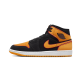 Air Jordan 1 Mid Fat Tongue Black Orange Air Jordan 1 Mid Fat Tongue Black Orange