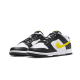 Nike Dunk Low Black Yellow White Nike Dunk Low Black Yellow White