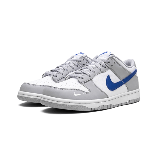 Nike Dunk Low Mini Swoosh Wolf Grey Game Royal Nike Dunk Low Mini Swoosh Wolf Grey Game Royal