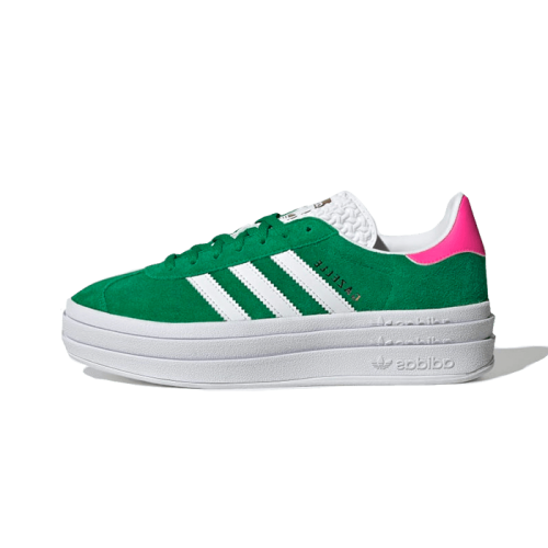 Adidas Gazelle Bold Green Lucid Pink Adidas Gazelle Bold Green Lucid Pink