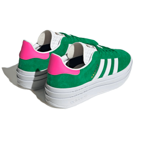 Adidas Gazelle Bold Green Lucid Pink Adidas Gazelle Bold Green Lucid Pink
