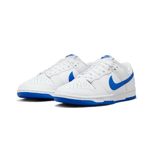Nike Dunk Low White Hyper Royal Nike Dunk Low White Hyper Royal