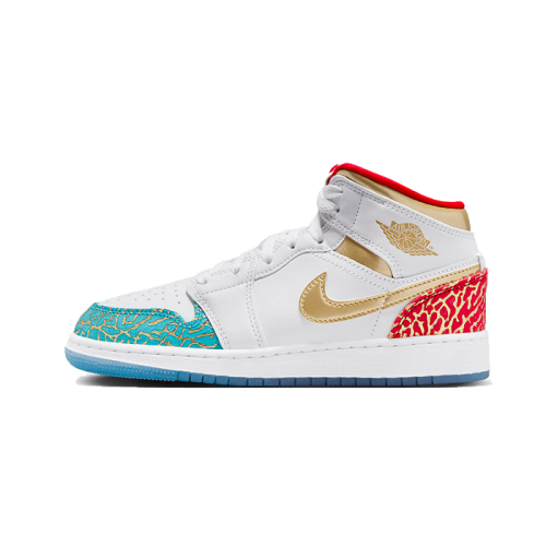 Air Jordan 1 Mid UNC to Chicago Air Jordan 1 Mid UNC to Chicago