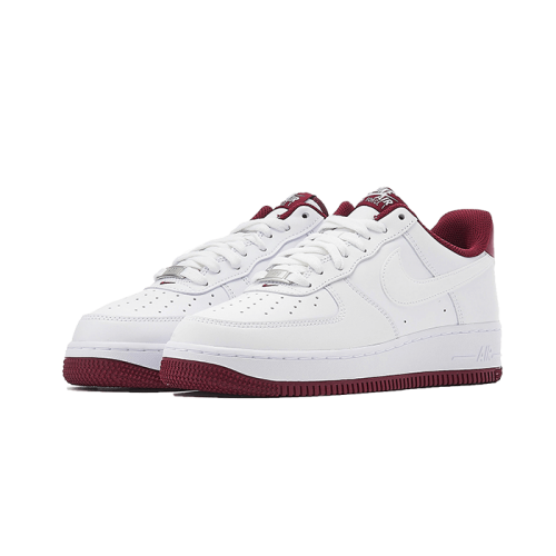 Nike Air Force 1 Low '07 White Dark Beetroot Nike Air Force 1 Low '07 White Dark Beetroot