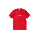 Supreme Swarovski Box Logo Tee Red Supreme Swarovski Box Logo Tee Red
