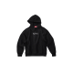 Supreme Swarovski Box Logo Hooded Sweatshirt Black Supreme Swarovski Box Logo Hooded Sweatshirt Black