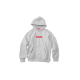 Supreme Swarovski Box Logo Hooded Sweatshirt Grey Supreme Swarovski Box Logo Hooded Sweatshirt Grey