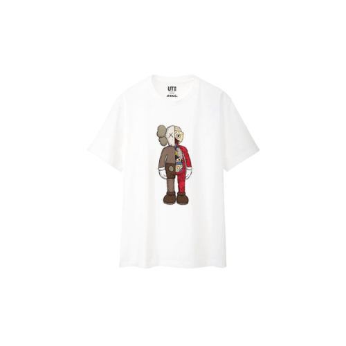 Uniqlo T-Shirt KAWS Flayed White Uniqlo T-Shirt KAWS Flayed White