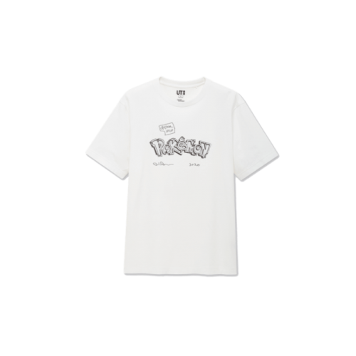 Uniqlo Daniel Arsham Crystal Logo Tee White Uniqlo Daniel Arsham Crystal Logo Tee White
