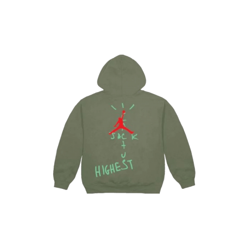 Travis Scott Jordan Cactus Jack Highest Hoodie Olive Travis Scott Jordan Cactus Jack Highest Hoodie Olive