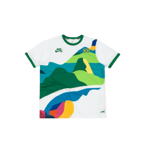 Nike Parra Brazil Federation Kit Crew Jersey Nike Parra Brazil Federation Kit Crew Jersey