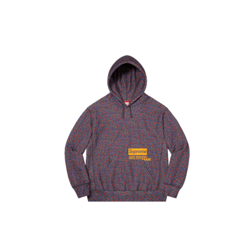 Supreme Junya Watanabe CDG Hooded Sweatshirt Brown Supreme Junya Watanabe CDG Hooded Sweatshirt Brown