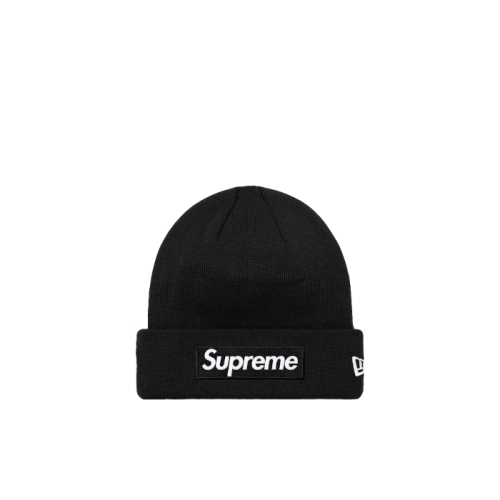 Supreme New Era Box Logo Beanie Black Supreme New Era Box Logo Beanie Black