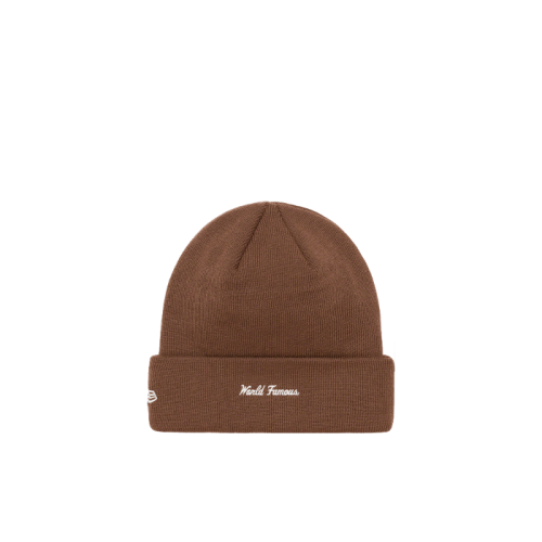 Supreme New Era Box Logo Beanie Brown Supreme New Era Box Logo Beanie Brown